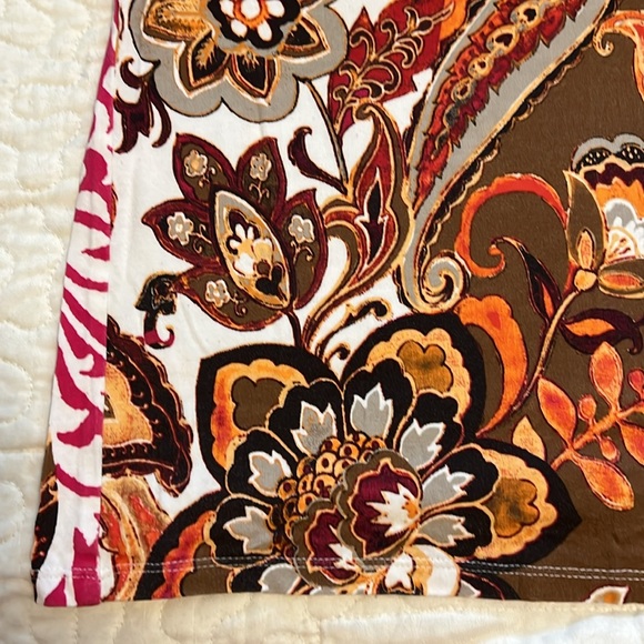 CHICOS Floral Women's Top - Picture 6 of 9